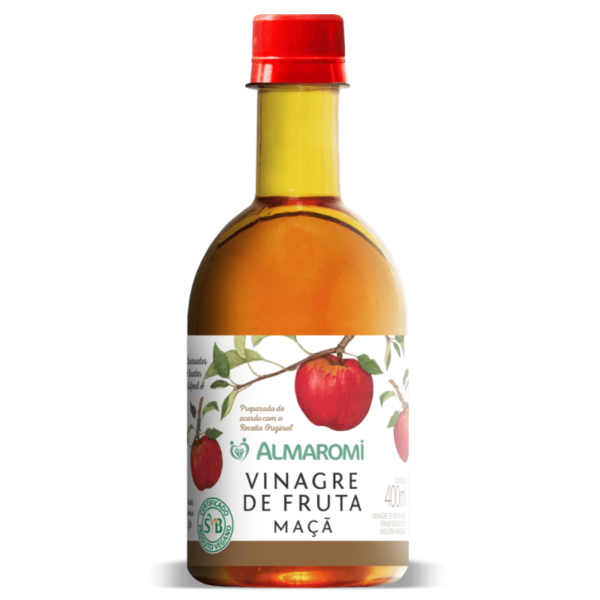 VINAGRE DE MACA ALMAROMI 400ML PET